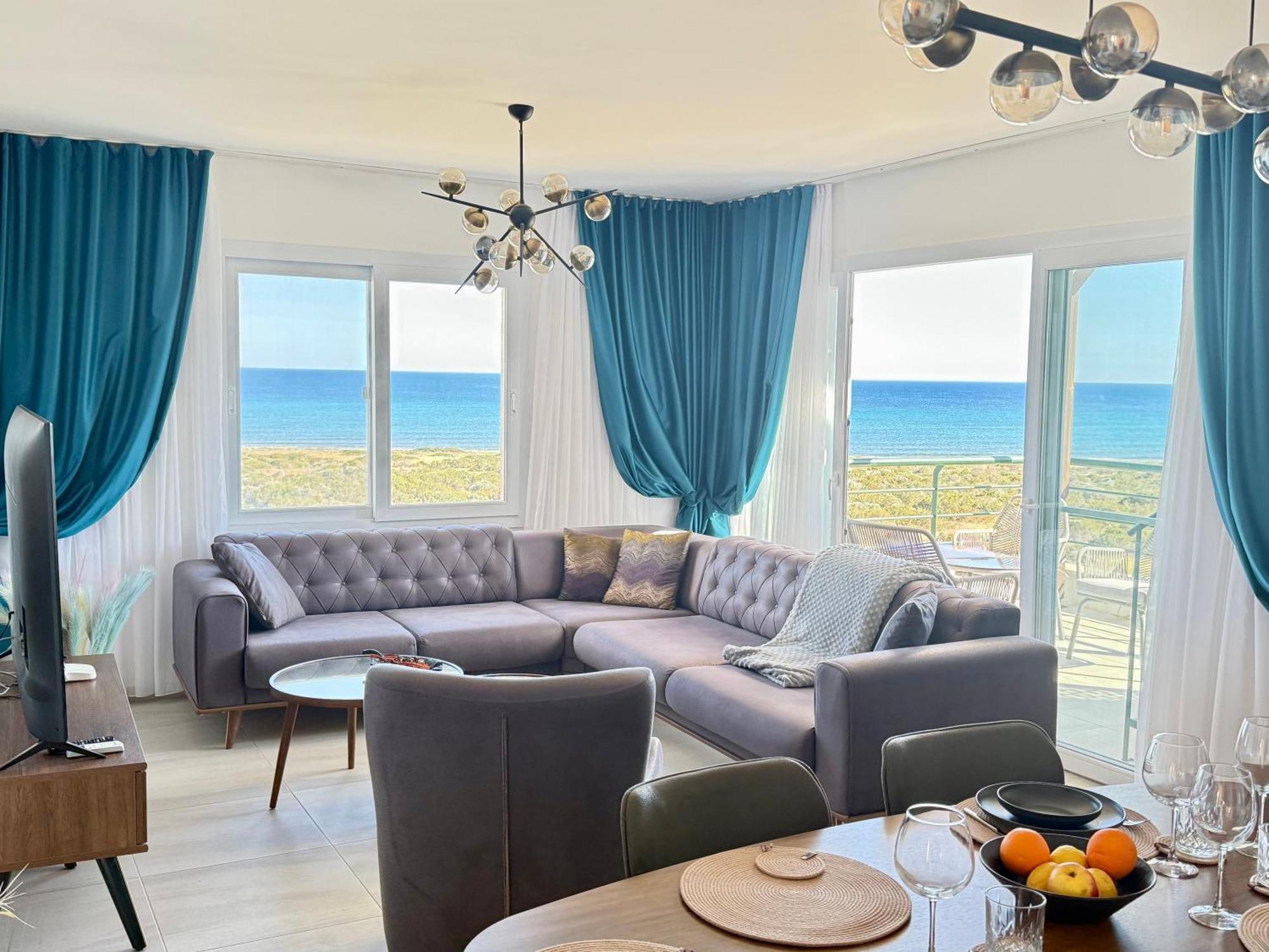 Relaxing Penthouse Suites By The Sea Vokolidha Ngoại thất bức ảnh